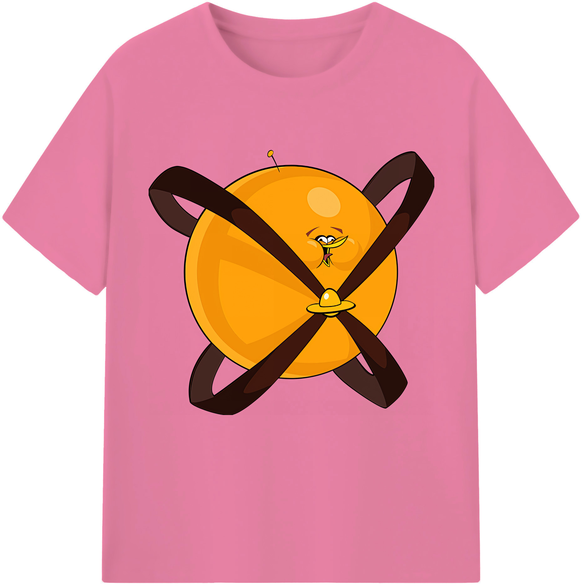 （画像用） Angry Birds アングリーバード 綿100％半袖Tシャツ（フロントプリント）